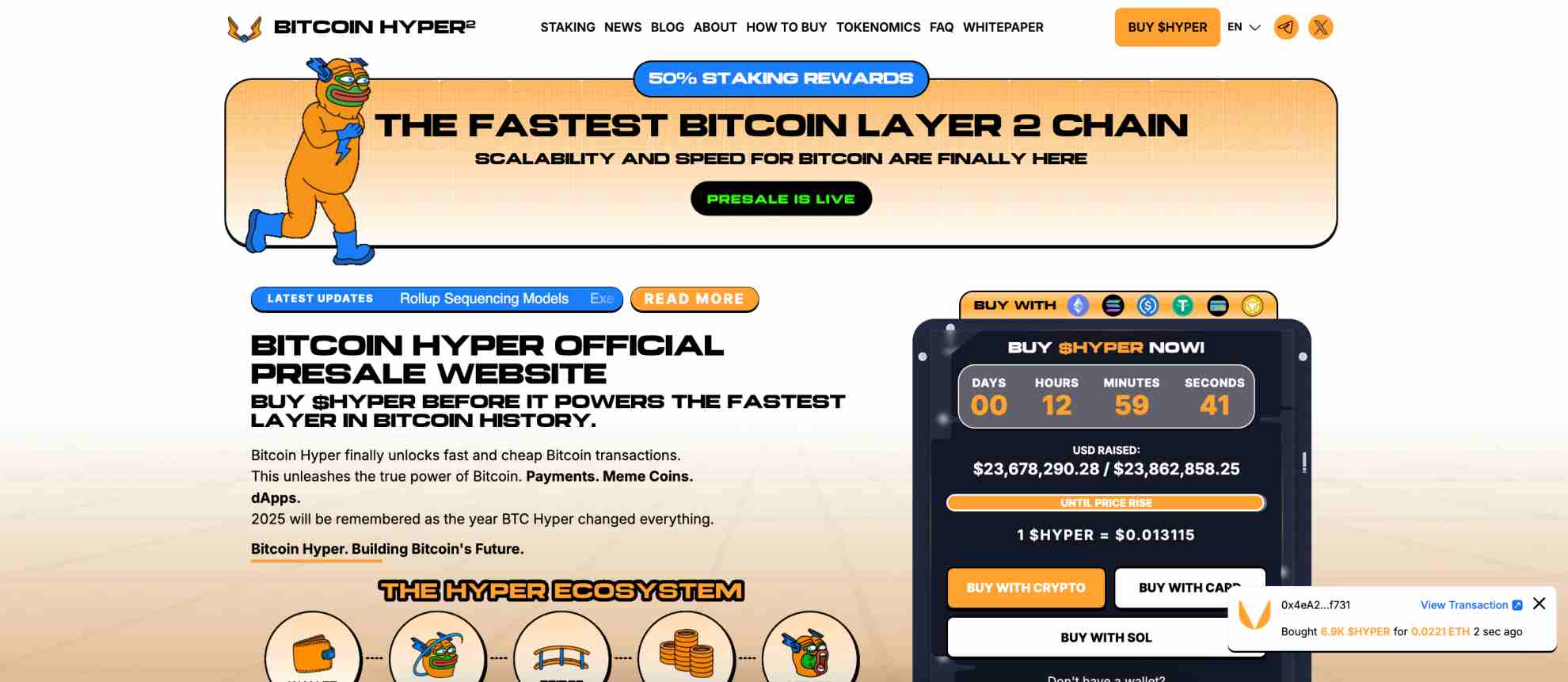Bitcoin Hyper presale review