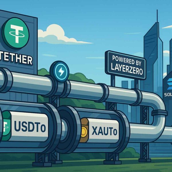 Tether Expands to Solana With USDT0 and XAUT0 for Cross-Chain Use