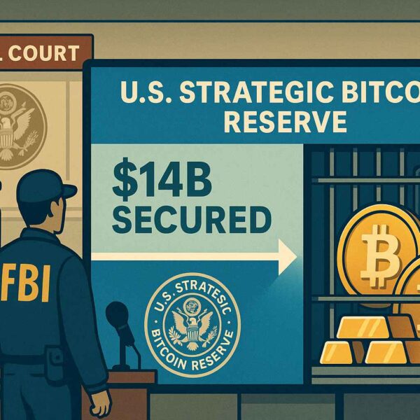 U.S. Set to Lock In $14 Billion in Bitcoin as Part of Strategic Reserve