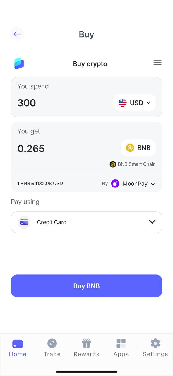 Buy BNB Best Wallet