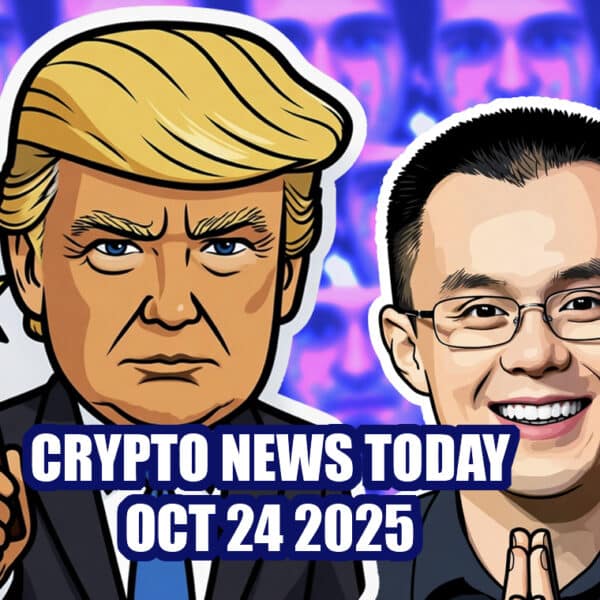Crypto News Today, October 24: Changpeng Zhao After Hayes, Another Trump Crypto Pardon | Bitcoin Price Climbs $111.5K as CPI Looms, But What’s Next? SBF? Do Kwon?