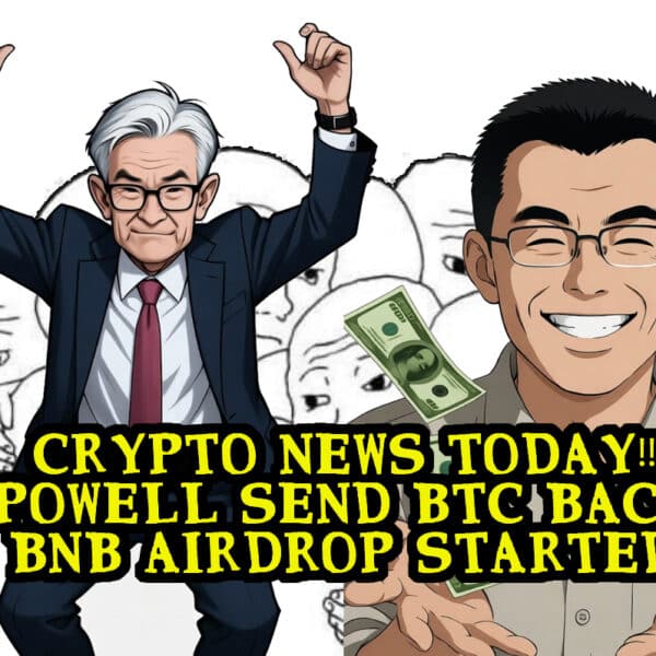 Crypto Market News Today, October 15: Will Jerome Powell Dovish Remarks Pump Bitcoin Price? Binance’s and Four Meme’s BNB Airdrop Reignites Meme Season