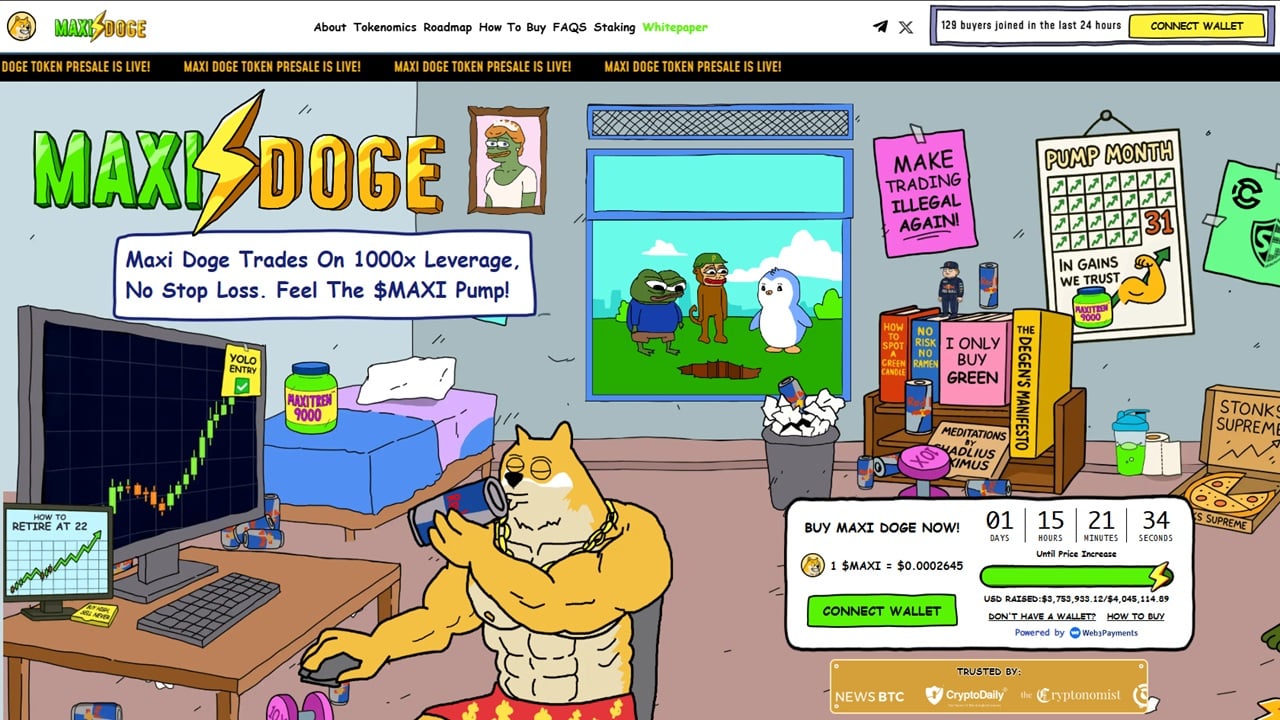 Maxi Doge presale