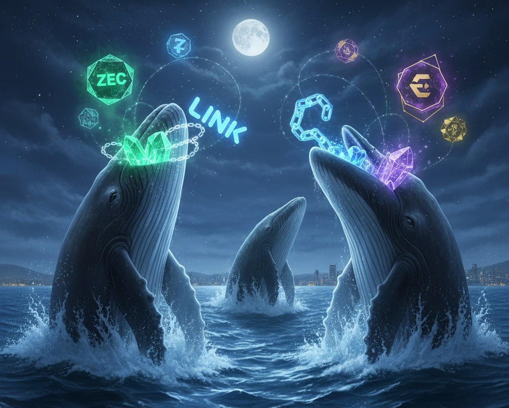 Whales Bid ZEC, LINK, EIGEN: Snorter Best Crypto Presales