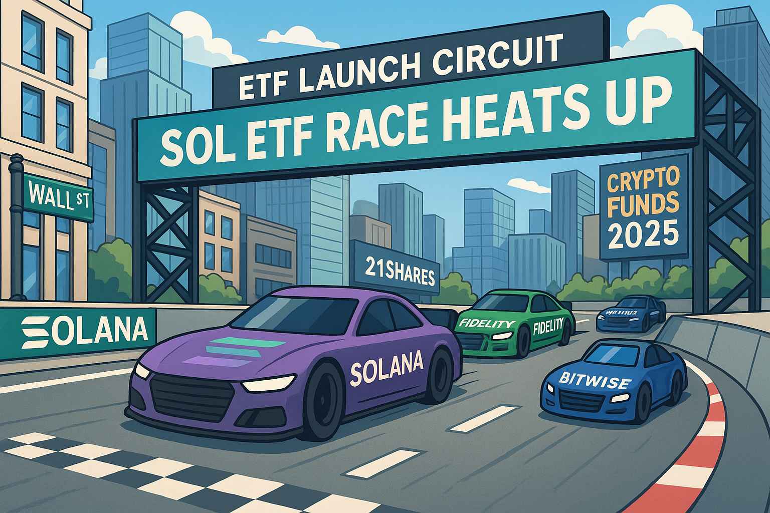 21Shares Launches Solana ETF With $100 Million in Assets - 99Bitcoins