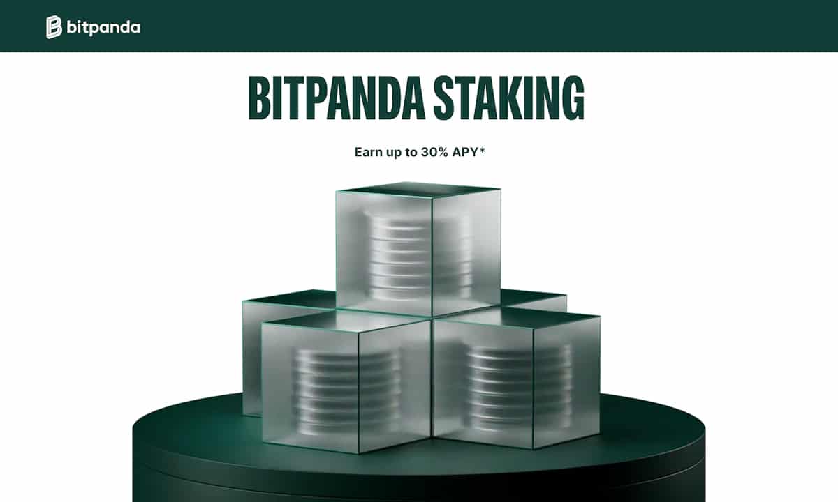 Earn Passive Income with Bitpanda Staking: Up to 30% APY Rewards with No  Lock-Ins - 99Bitcoins