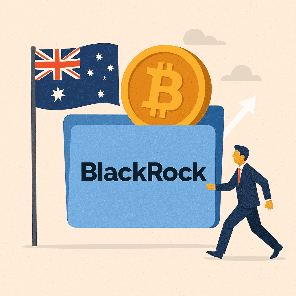 BlackRock Australia Makes Its Move: Eyes BTC Spot ETF Market