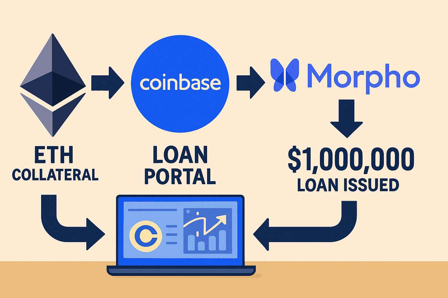 Coinbase Introduces ETH-Backed Loans Up to $1 Million - 99Bitcoins