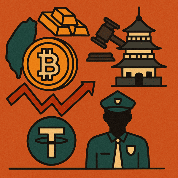 Crypto Asia News Week: Taiwan Eyes BTC Reserves, Japan Mulls Exchange Rules, Tether Joins Crackdown
