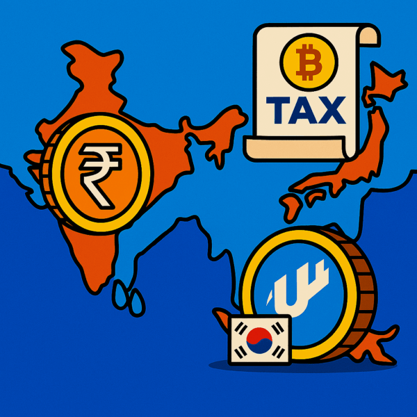 Crypto News Asia: India To Launch Rupee-Backed Stablecoin, Japan Rewrites Crypto Tax Rules, South Korea’s Upbit Sold To Naver