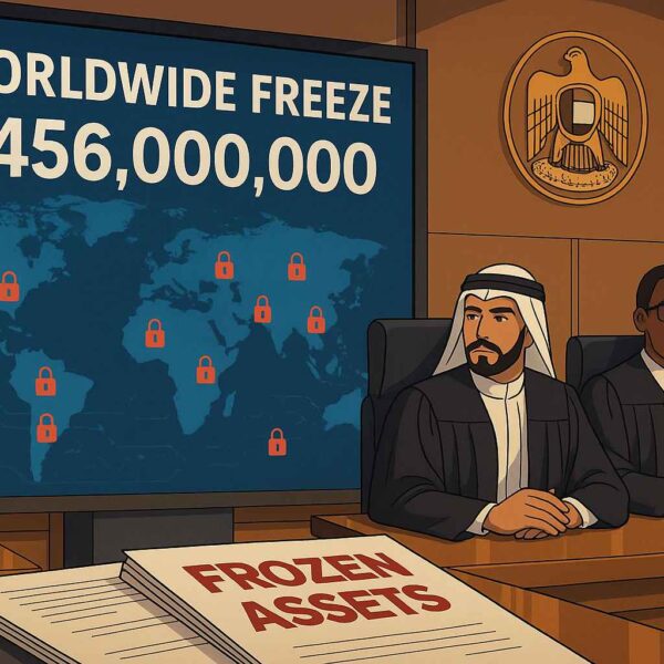 Dubai Freezes $456M in TrueUSD Reserve Dispute Linked to Justin Sun