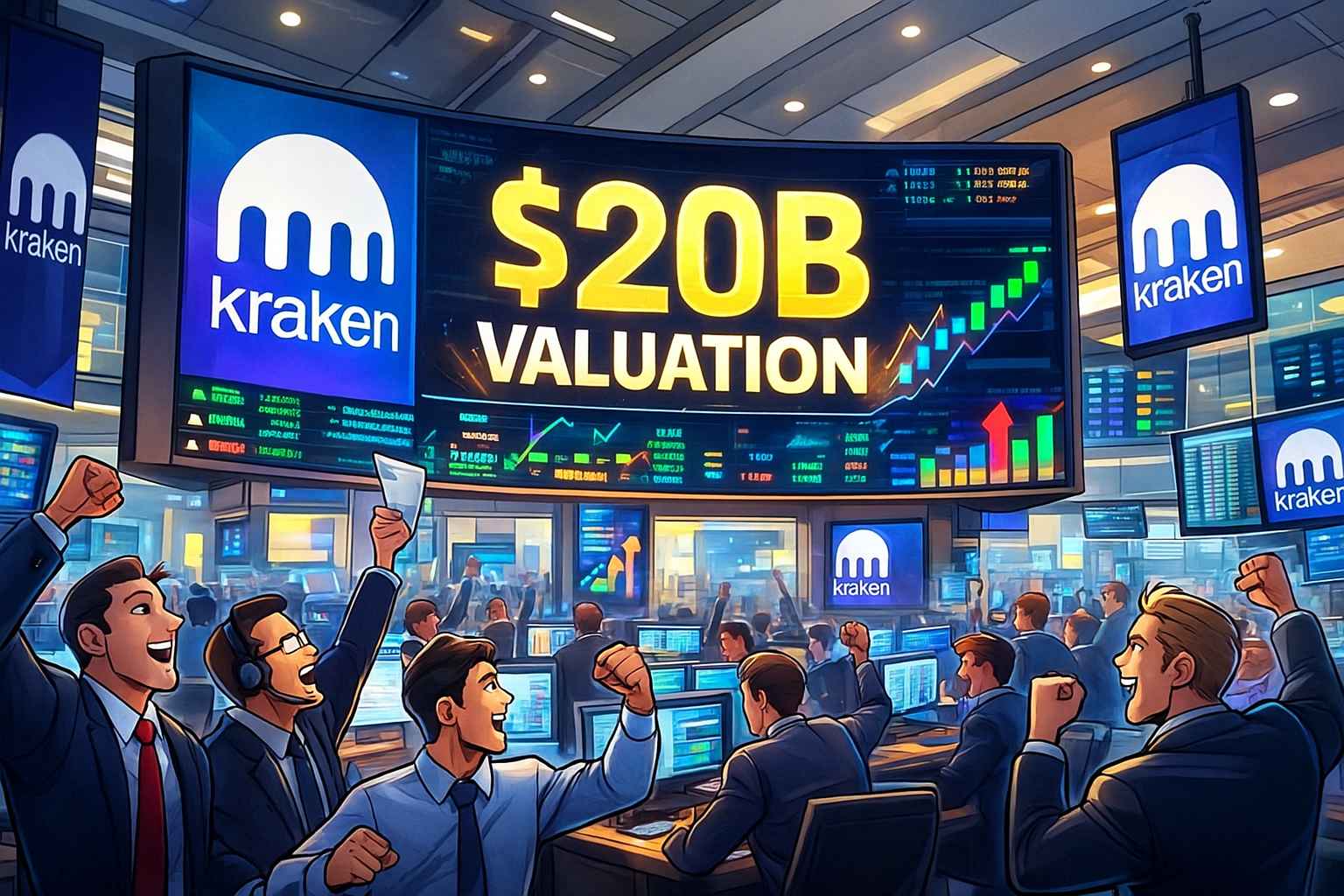 Kraken IPO Plans Heat Up with New Funding and $20B Valuation