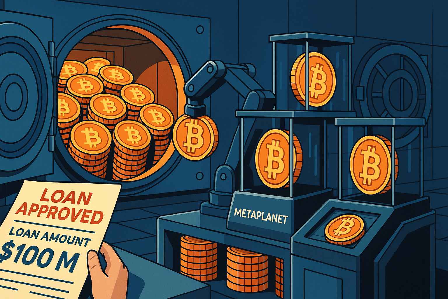 Metaplanet Goes All In: $100M Bitcoin-Backed Loan to Buy More BTC -  99Bitcoins