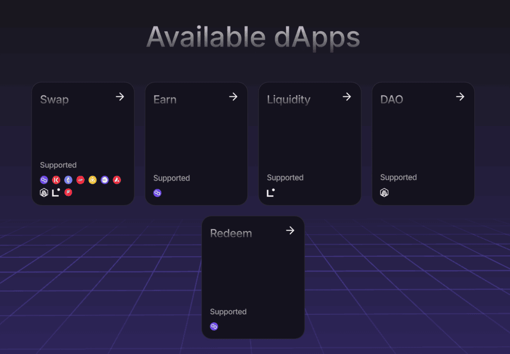 Metavault dApps