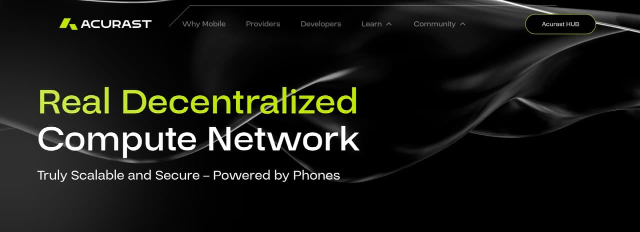Acurast Homepage