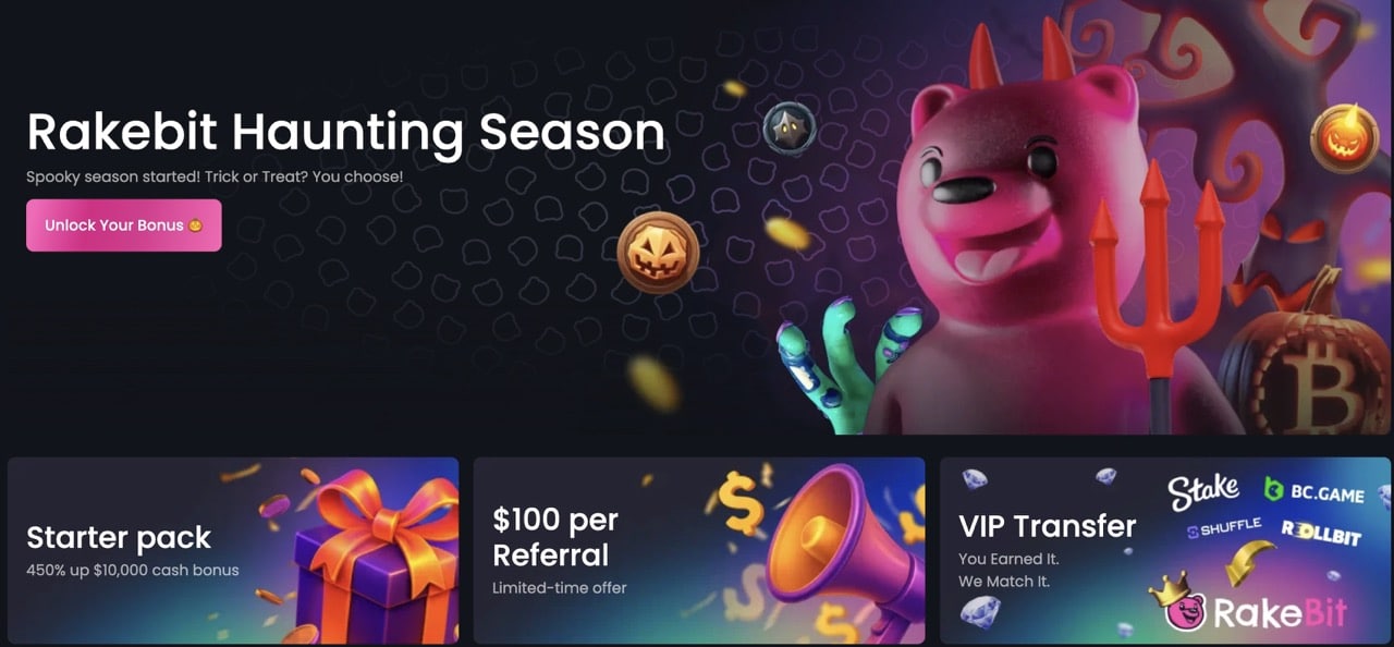 Rakebit Casino Review