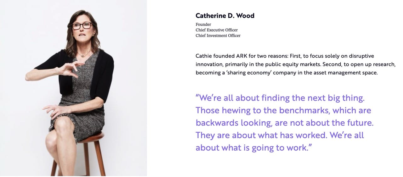 Who is Cathie Wood