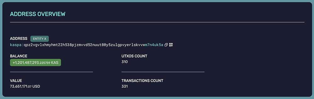 KAS KASPA CRYPTO