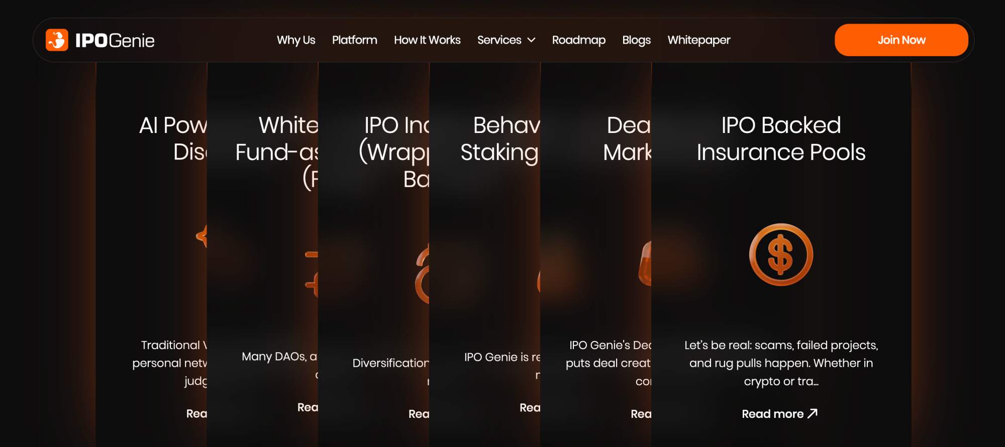 IPO Genie core products