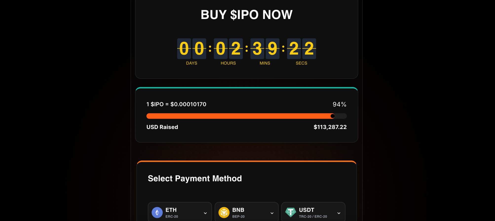 IPO Genie presale