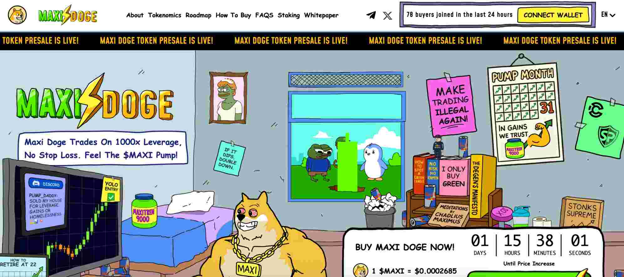 Maxi Doge presale review