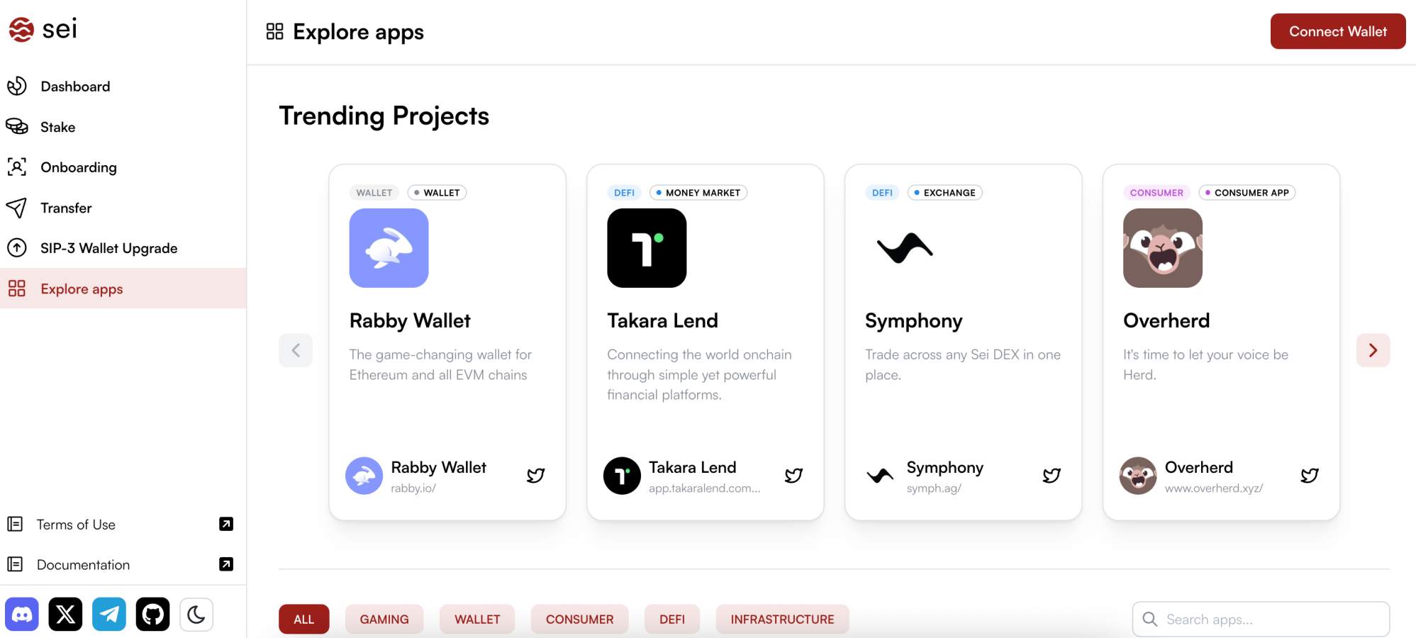 Sei dApps