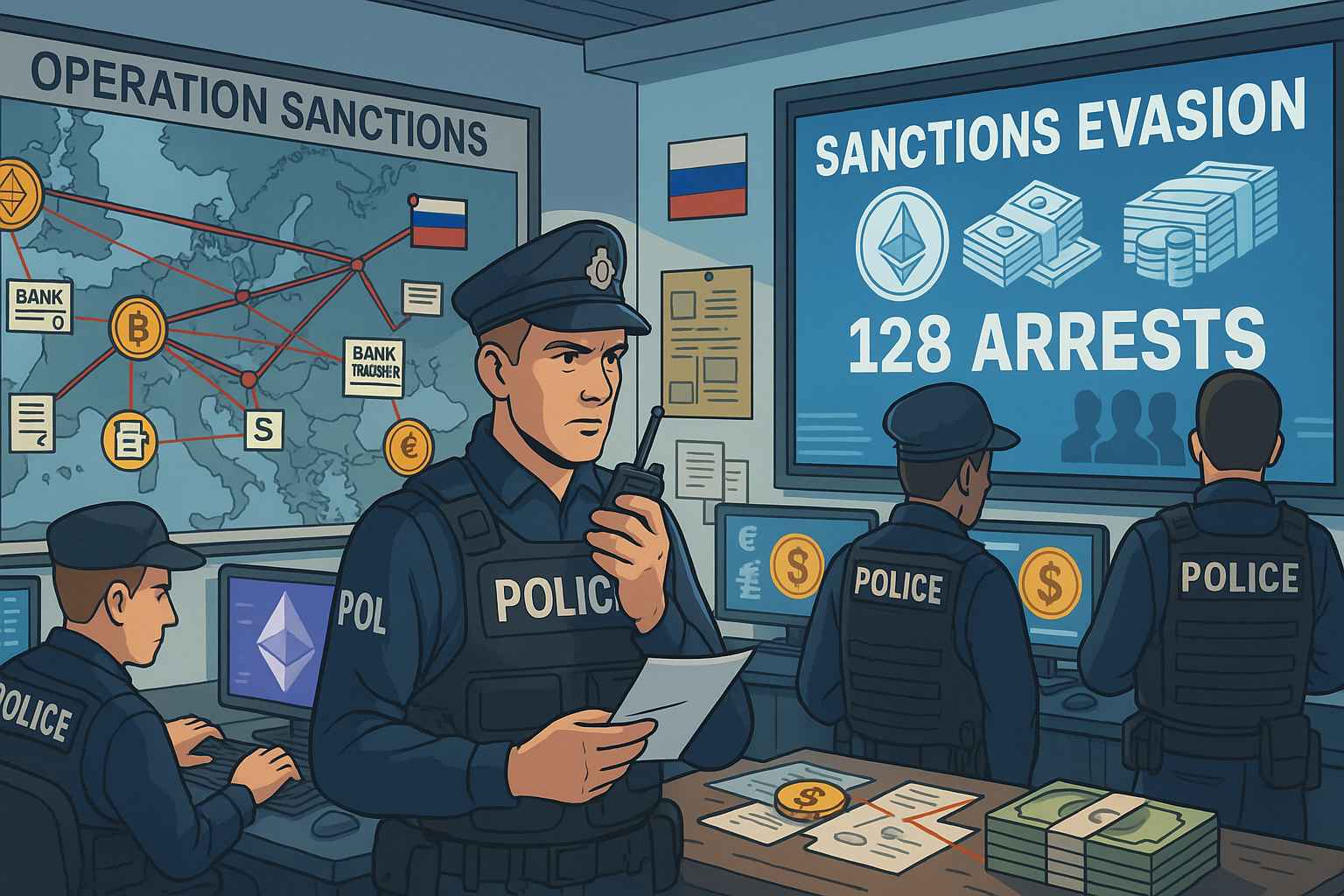 UK Seizes £25M in Cash and Crypto Linked to Russia Sanctions
