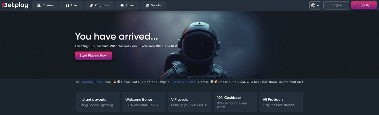 Betplay BC Game alternative for sports betting