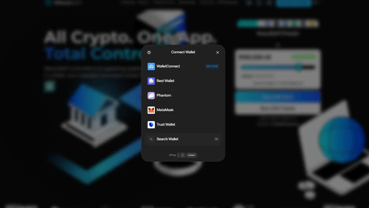 NexusDeFi connect wallet