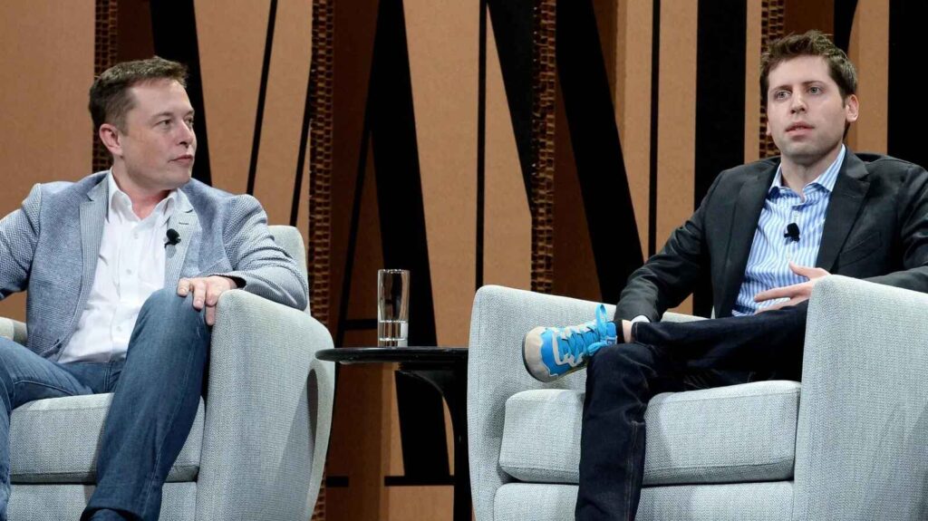 Elon Musk's relationship with Sam Altman