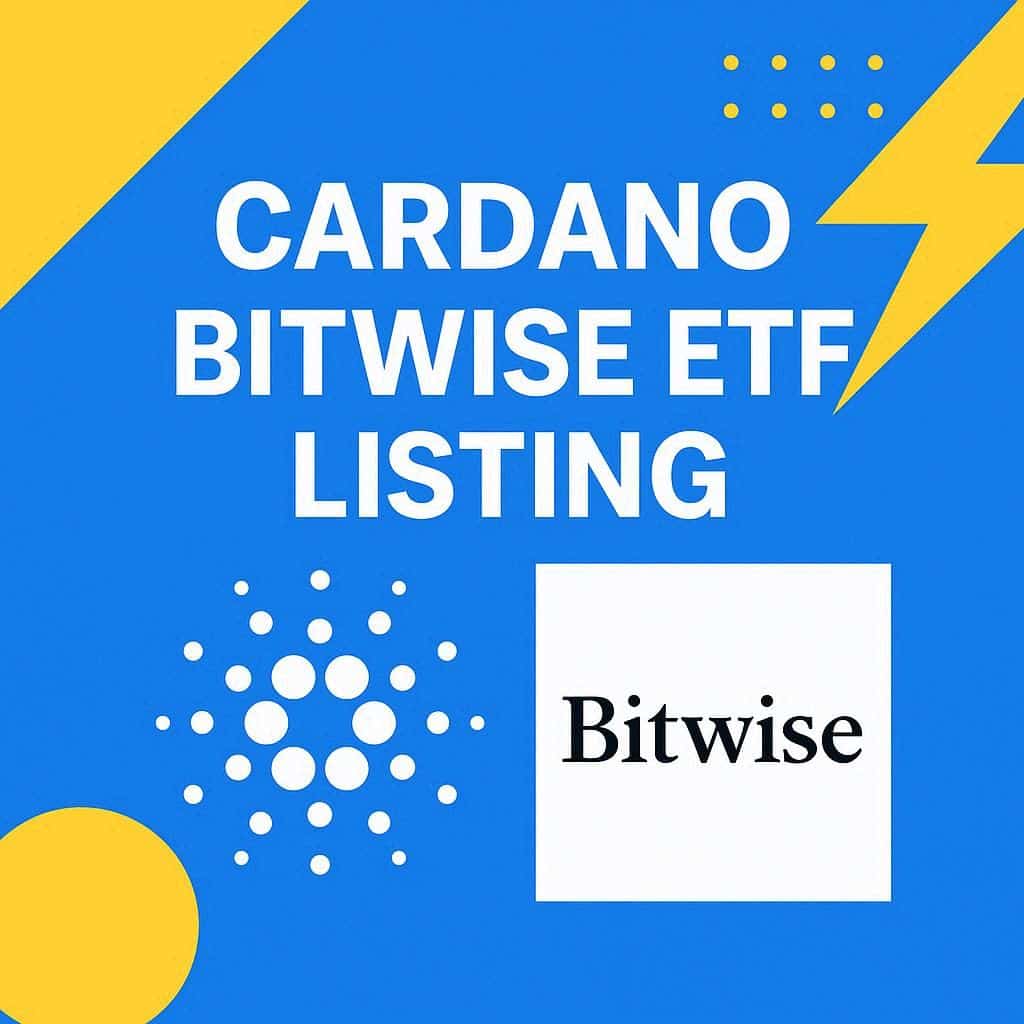 Cardano Price Prediction: Can Bitwise’s ETF Listing Bring New Momentum for ADA?