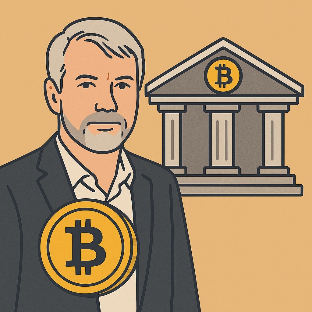 Bitcoin Bank: Saylor Pitches Concept At Bitcoin MENA