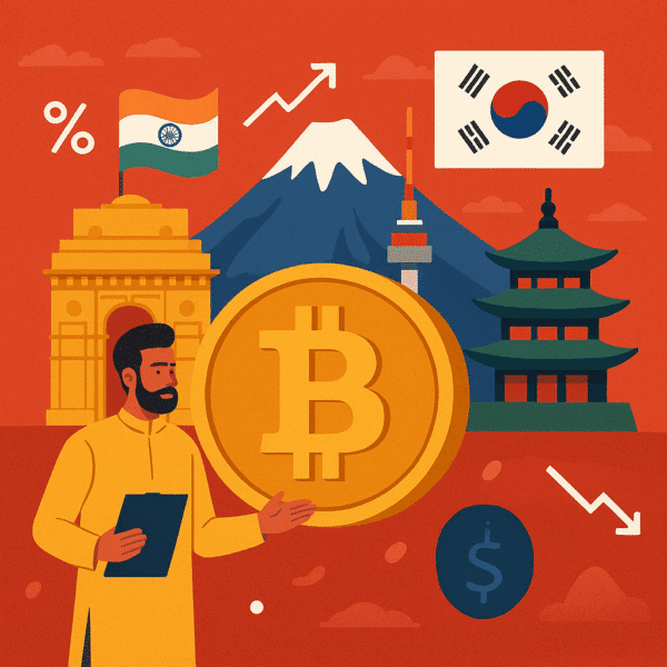 Crypto Asia News: Bitget’s India Push, BoJ Rate Hike Jitters, South Korea’s Stablecoin Bill Dilemma