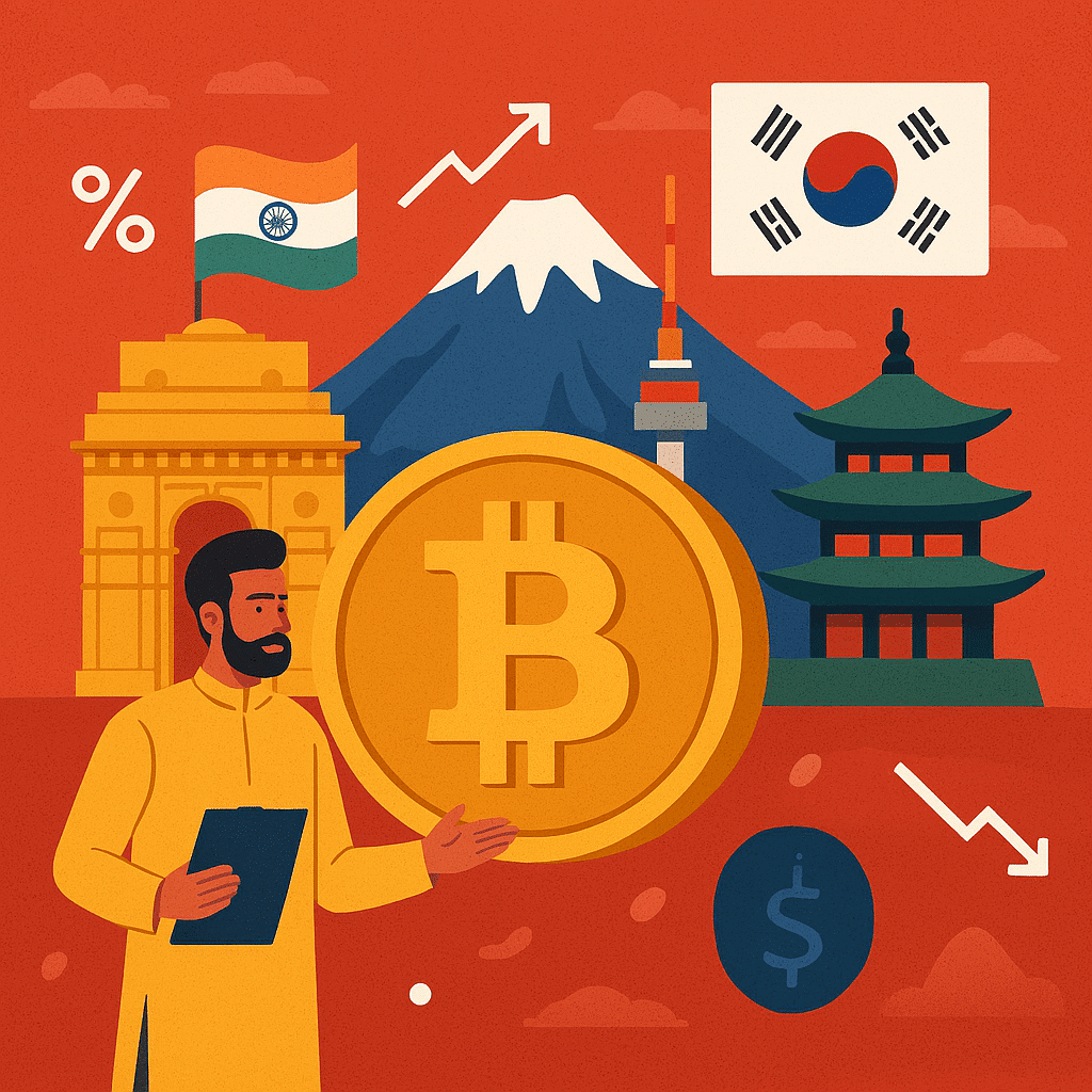 Crypto Asia News: Major Headlines From India, Korea And Japan
