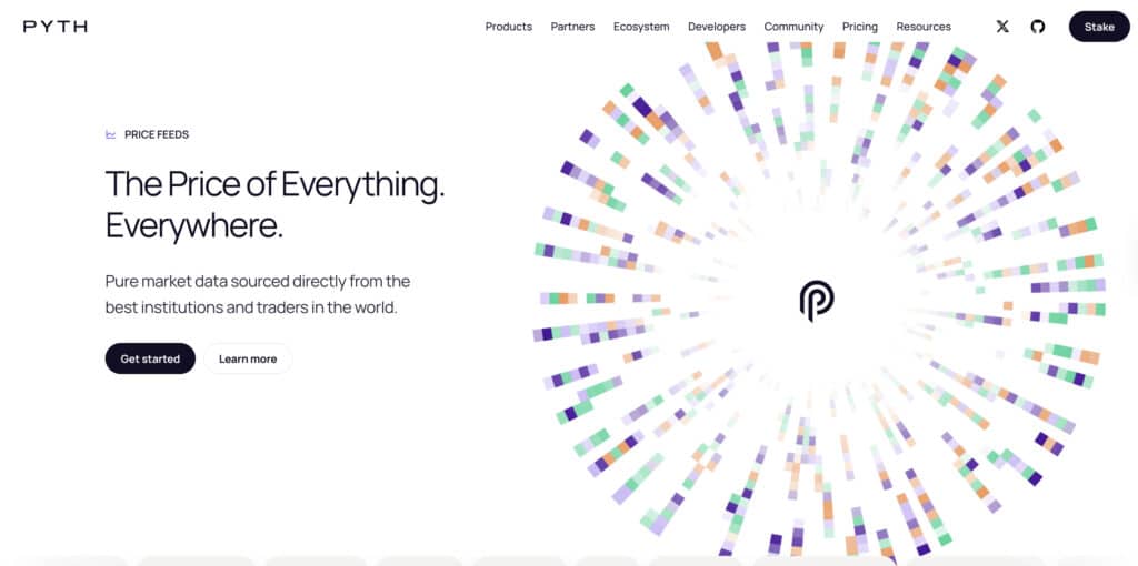Pyth network staking