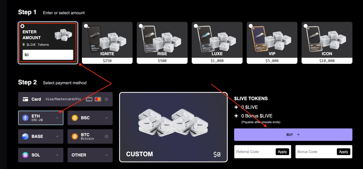 But LivLive token