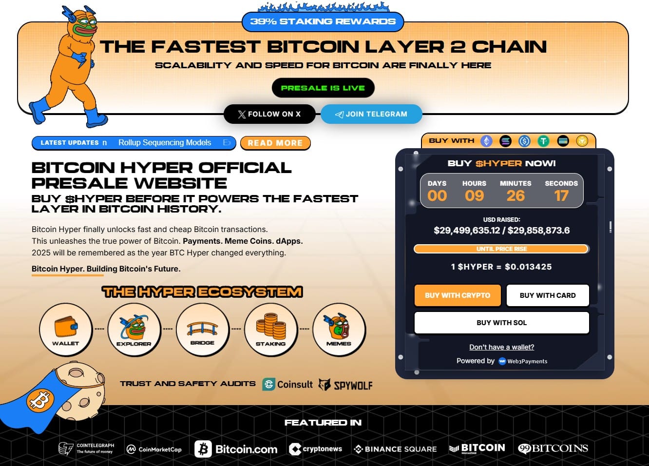 Willy Woo: Satoshi is No Threat - Is Bitcoin Hyper the 2026 Play?