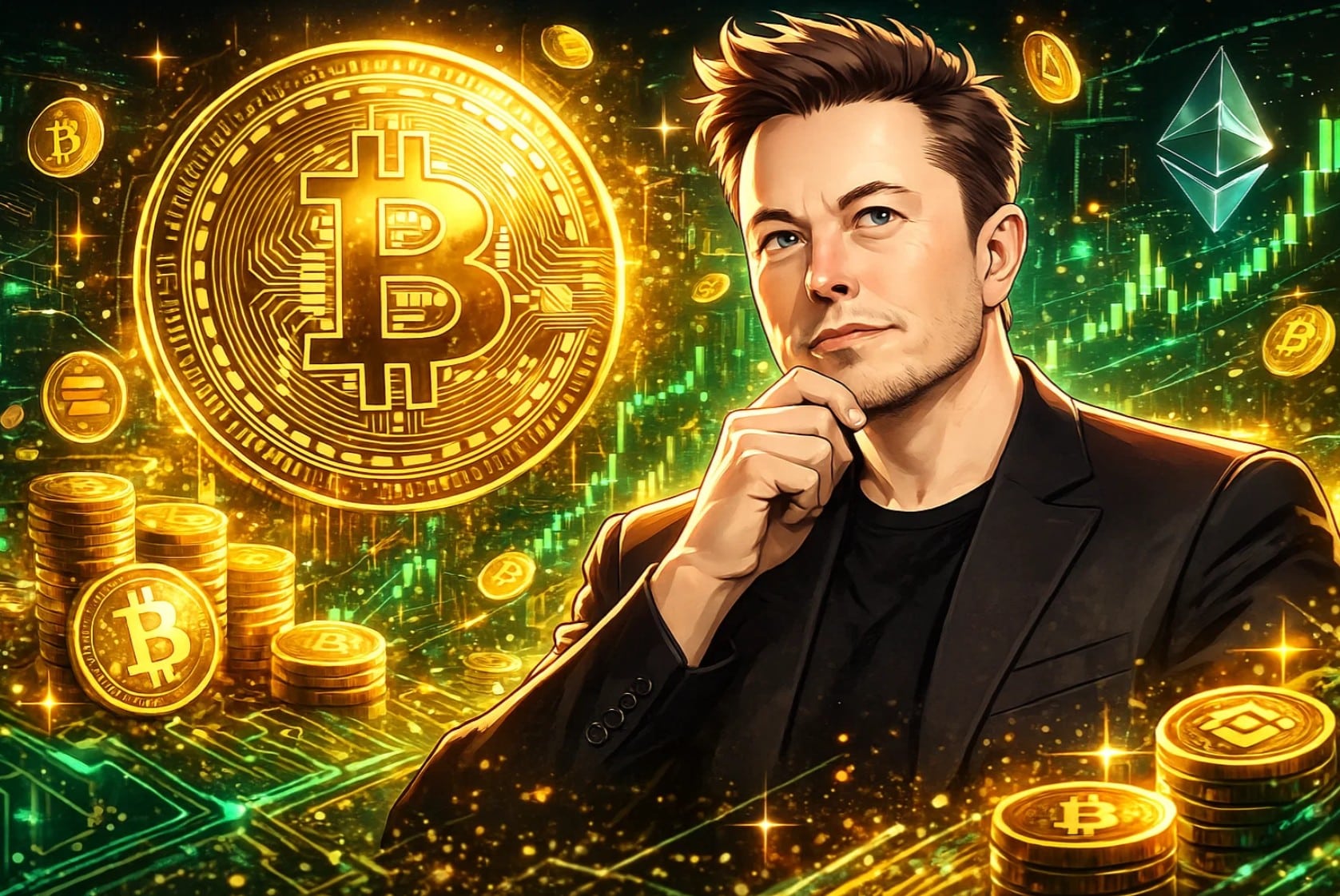 Why is Crypto Down? Cabal Punish Bitcoin - Elon Saves the Day?