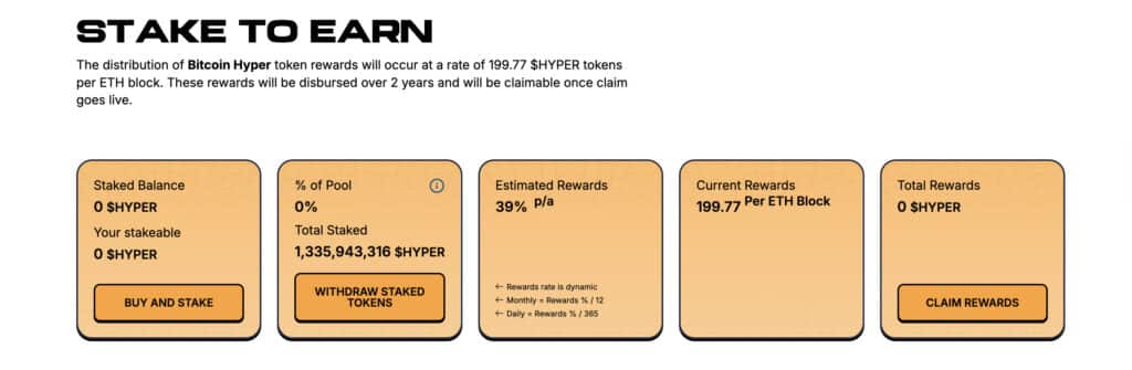 How to buy HYPER presale token