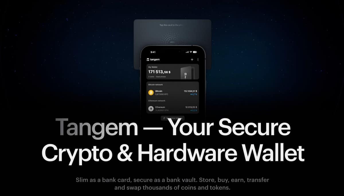 Tangem Wallets homepage