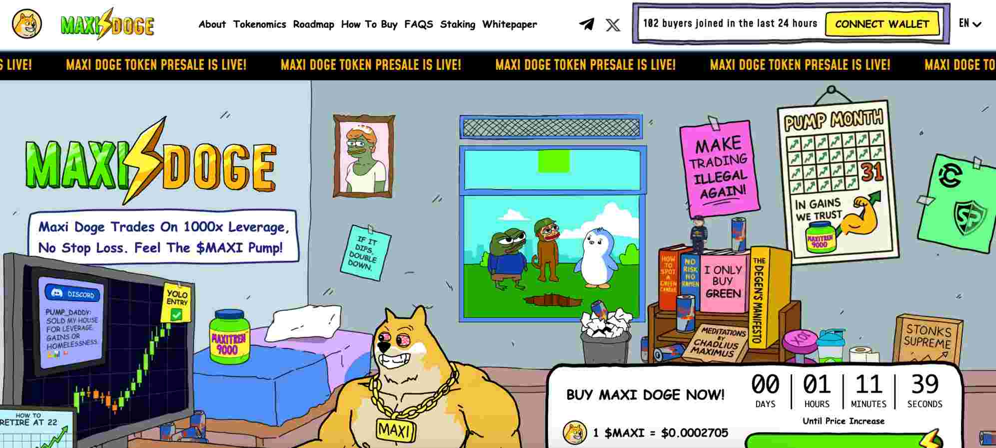 Maxi Doge presale
