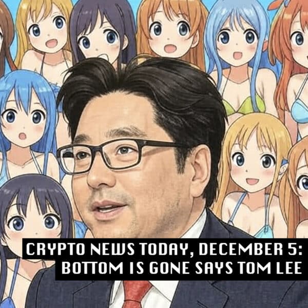 Crypto Market News Today, December 5: Tom Lee Calls Crypto Bottom as Bitmine Buying More ETH and BTC USD Holds Above $92K