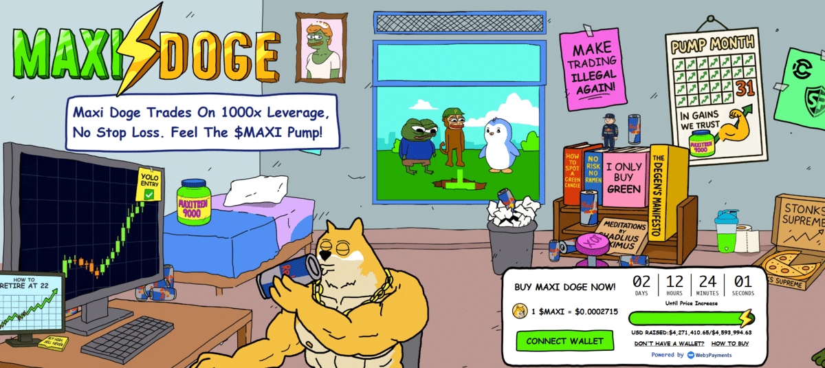 maxi doge presale