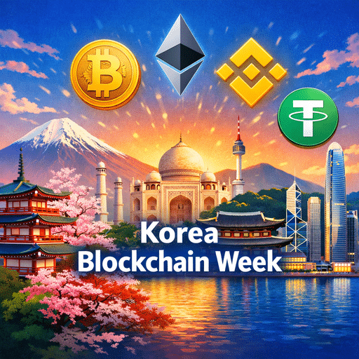Asia’s Crypto Acceleration: What Korea Blockchain Week 2025 Reveals