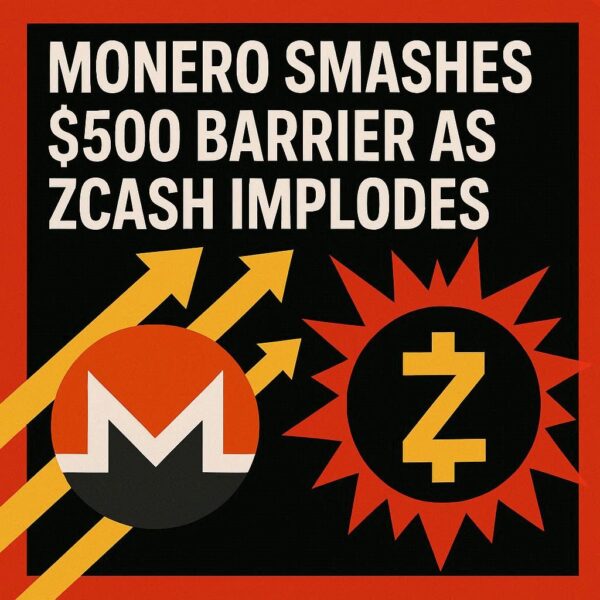 Monero Smashes $670 Barrier As Zcash Implodes: Privacy Capital Rotates Aggressively