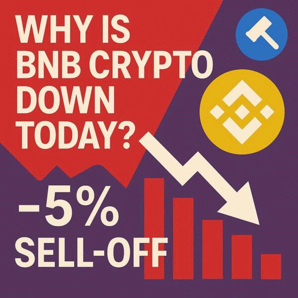 Why is BNB Crypto Down Today? Trade War Fears and Regulatory Hangovers Spark 5% Sell-Off