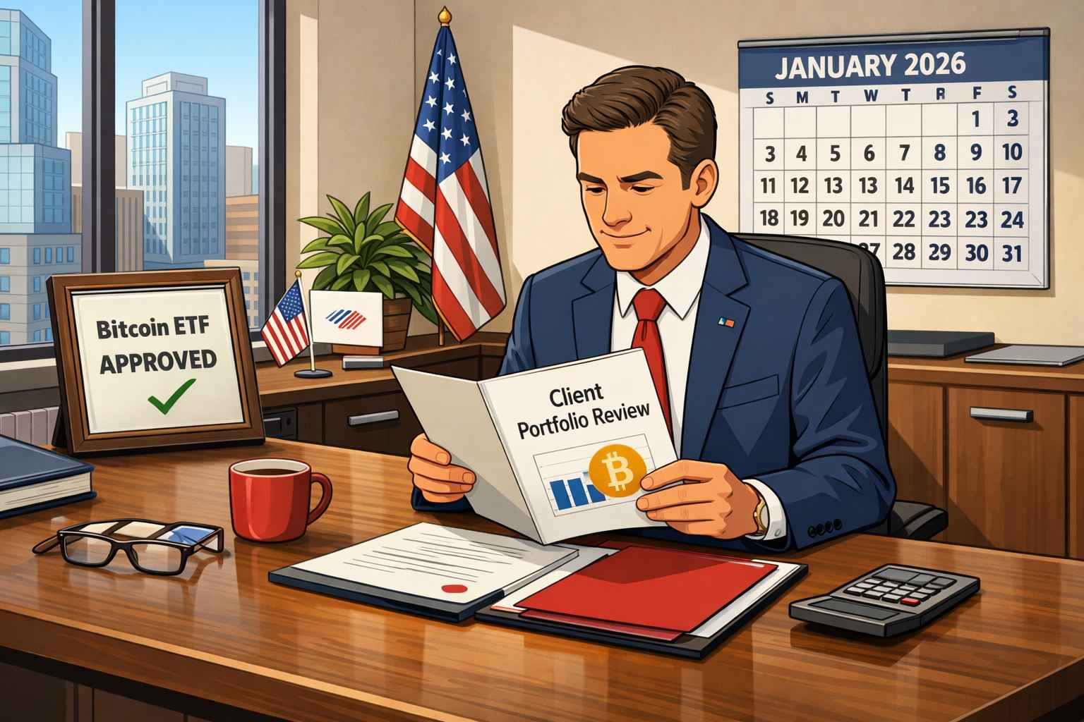 Bank of America Advisers Can Now Recommend Bitcoin ETFs