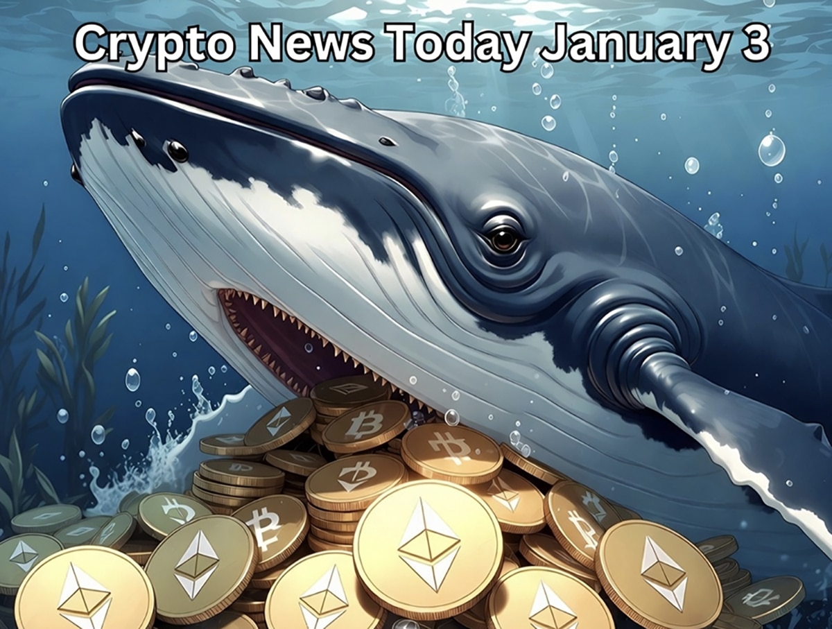 Crypto Market News Today, January 3: Bitcoin Dominance Drops Under 60% as Whale Turns Big Ethereum Long, Betting on Price Faucet Crypto Market News Today, January 3: Bitcoin Dominance Drops Under 60% as Whale Turns Big Ethereum Long, Betting on Price Faucet
