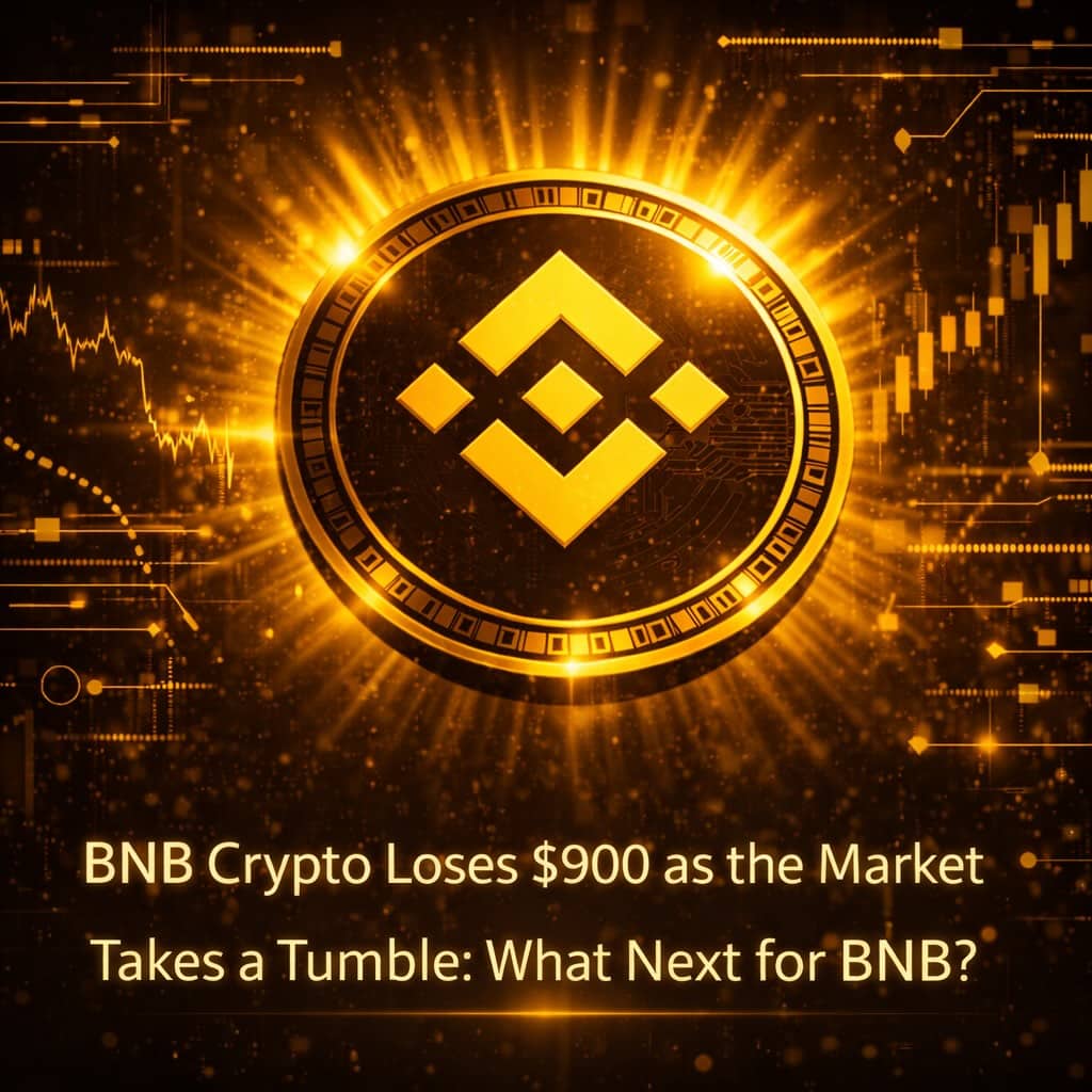 BNB Crypto Crashes Below $900 After Falling -4% Overnight - 99Bitcoins