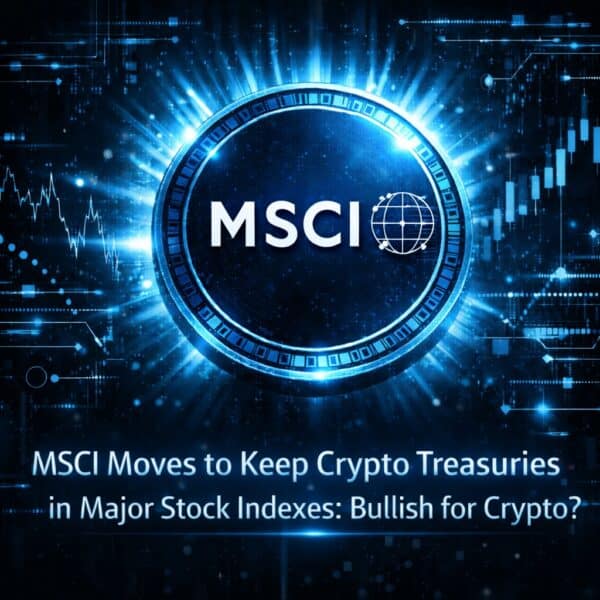 MSCI Backs Off Crypto Treasury Exclusion: Fears of Forced Selling by DATs Removed, For Now
